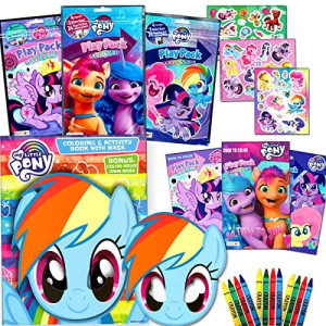 Bendon My Little Pony coloring Book and Activity Play Packs Set