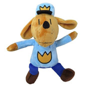 Merrymakers Dog Man Soft Plush Toy, 9.5-Inch, From Dav Pilkey'S Dog Man Graphic Novel Book Series