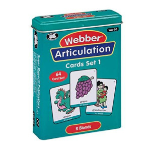 Super Duper Publications | Articulation R Blends Fun Deck | Vocabulary And Language Development Flash Cards | Educational Learning Materials For Children