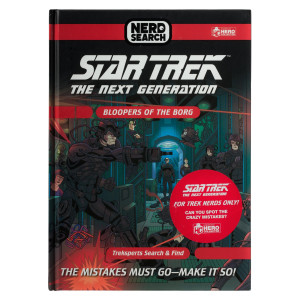 Star Trek The Next generation Bloopers of the Borg Nerd Search Book