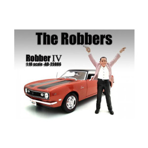 The Robbers Robber IV Figure For 1:18 Scale Models by American Diorama