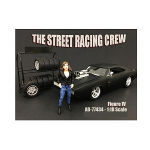 The Street Racing crew Figure IV For 1:18 Scale Models by American Diorama