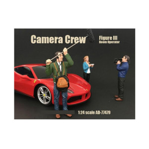 camera crew Figure III Boom Operator For 1:24 Scale Models by American Diorama