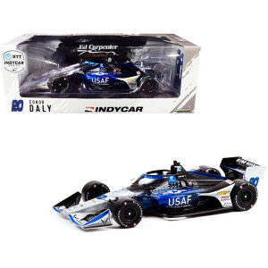 Dallara Indycar 20 conor Daly US Air Force Ed carpenter Racing (Road course configuration) NTT Indycar Series (2021) 118 Diecast Model car by greenlight