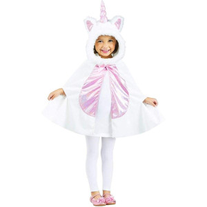 Lil Unicorn cape Toddler costume, X-Large (Up to 6)