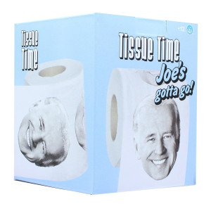 Tissue Time Joe Biden Joe gotta go Novelty Toilet Paper One Roll