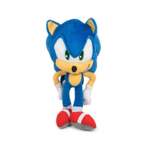 Sonic The Hedgehog collector Plush Toy clip-On 8 Inches Tall