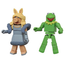 Muppets Minimates Series 1 2-Pack: Kermit & Miss Piggy