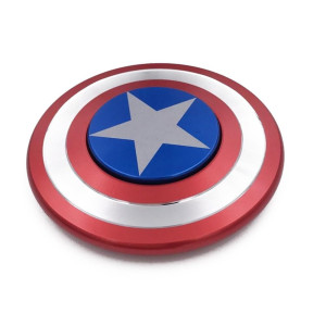 captain America Shield Aluminum Fidget Spinner