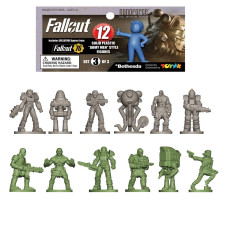 Fallout Nanoforce Series 1 Army Builder Figure collection - Bagged Version 3