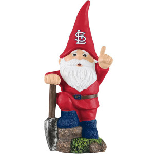 St Louis cardinals MLB 105 Inch Shovel Time garden gnome