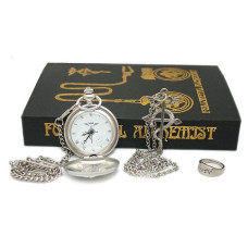Full Metal Alchemist Watch, Necklace & Ring Set