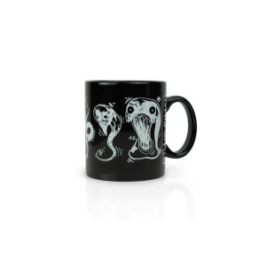 Billie Eilish Bury A Friend glow-In-The-Dark ceramic coffee Mug 16 Ounces