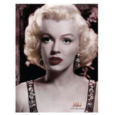 Marilyn Monroe Portrait Lightweight Fleece Throw Blanket 45 x 60 Inches