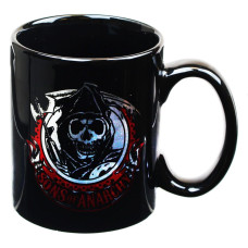 Sons of Anarchy SAMcRO grim Reaper Logo 22oz coffee Mug