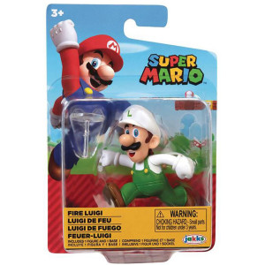 Super Mario World of Nintendo 25 Inch Figure Fire Luigi