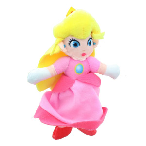 Super Mario 7 Inch character Plush Princess Peach