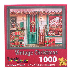 Vintage christmas 1000 Piece Jigsaw Puzzle