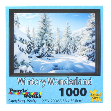 Wintery Wonderland 1000 Piece Jigsaw Puzzle