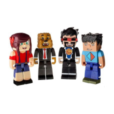 Tube Heroes Deluxe 4-Pack 3 Action Figure