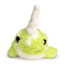 cute & cuddly Narwhal 6 Inch Plush Light green