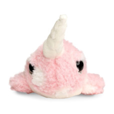 cute & cuddly Narwhal 6 Inch Plush Pink