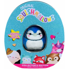 Squishmallow Trading card collector Tin Series 1 Babs The Blue Jay