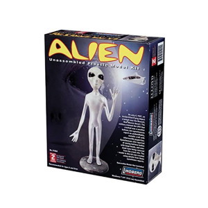 Alien Rosewell 7 Inch Unassembled Plastic Model Kit