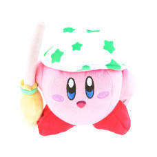Kirby Adventure All Star 5 Inch Plush collection Kirby cleaning