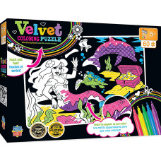 Mermaid Velvet coloring 60 Piece Jigsaw Puzzle