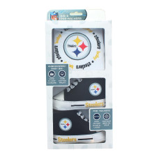 Pittsburgh Steelers NFL 2-Piece Baby gift Set Bib & Pre-Walkers