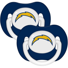 Los Angeles chargers NFL Baby Pacifier 2-Pack