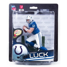 McFarlane NFL 33 Figure Indianapolis colts Andrew Luck Bronze Level Variant Blue Jersey