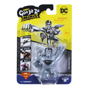 Dc Heroes of goo Jit Zu Squishy Mini Figure Metallic Superman