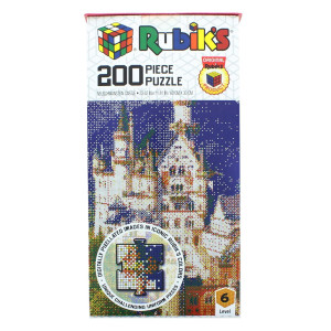 Rubiks 200 Piece Jigsaw Puzzle Neuschwanstein castle