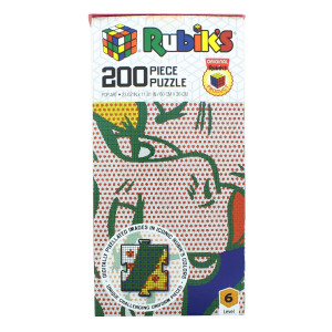 Rubiks 200 Piece Jigsaw Puzzle Pop Art