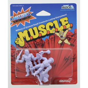 Masters of the Universe MUScLE 3-Pack: He-Man,Teela, Man-At-Arms