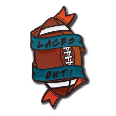 Ace Ventura Laces Out collector Pin