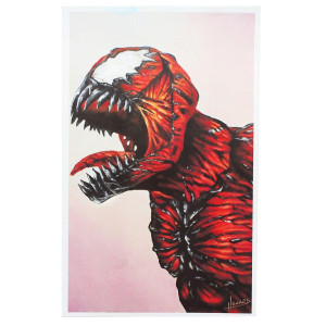 Marvel carnage 8x10 Art Print by Lee Howard (Nerd Block Exclusive)