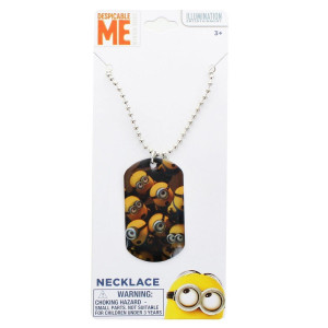 Despicable Me Dog Tag Necklace - Minions