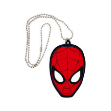 Marvel Spider-Man Printed Tin case w Rubber charm