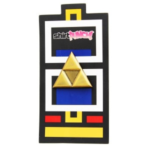Legend of Zelda Bronze Triforce Pin