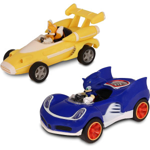 Sonic the Hedgehog Pull Back Racers Sonic & Tails