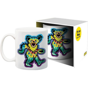 grateful Dead Rainbow Bear 11 Ounce ceramic Mug