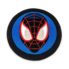 Marvel Spider-Man Miles Morales Mask Round Printed Area Rug 52 Inches