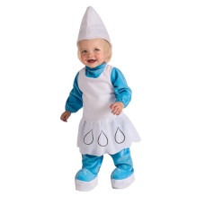 Smurfs Smurfette costume Romper Dress Infant Toddler 12-18 Months