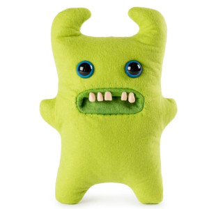Fuggler 9 Inch Funny Ugly Monster Plush green Sir Horns A lot