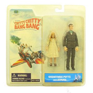chitty chitty Bang Bang Two Pack Figure caractacus Potts & Jemima