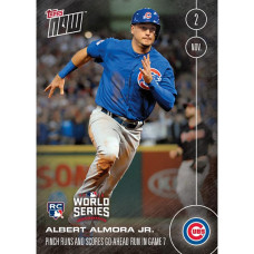 Topps NOW go-Ahead Run chicago cubs Albert Almora Jr Rc card 661