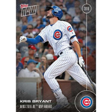 Topps Now 2016 NL MVP chicago cubs Kris Bryant card OS-32